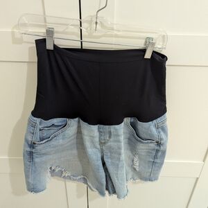 Maternity Jean shorts